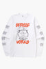 Service Works -  Boiling Point Long Sleeve Tee - White