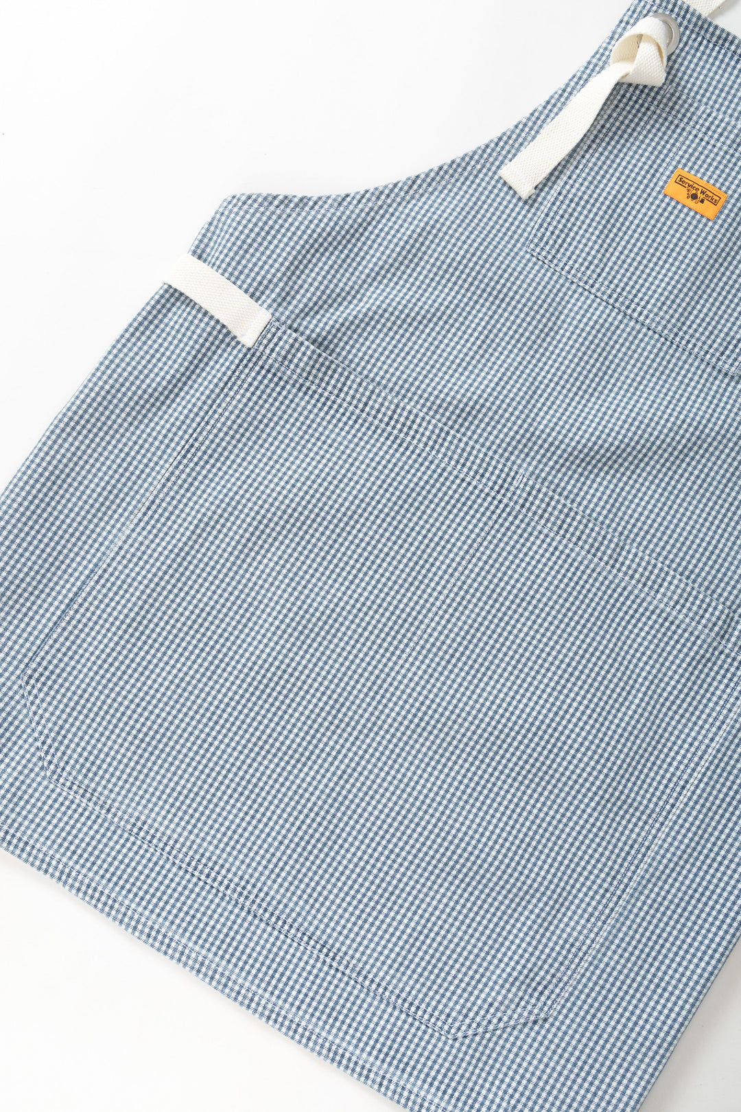 Service Works -  House Gingham Apron - Blue
