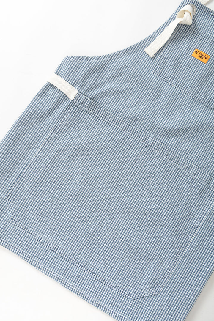 Service Works -  House Gingham Apron - Blue