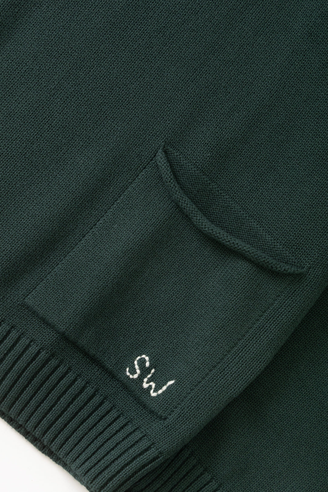 Service Works - Mock Smock Sweater - Forest