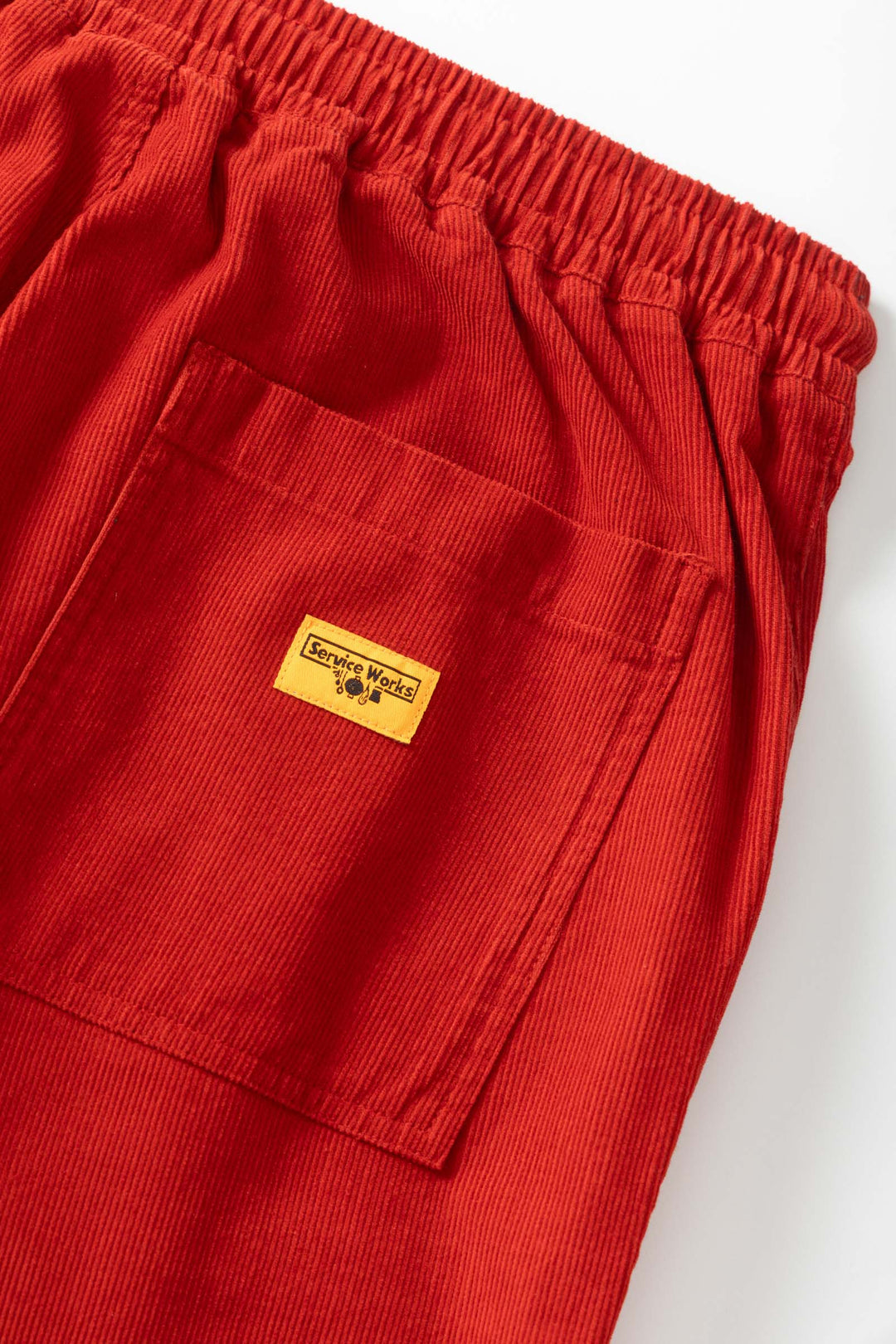 Service Works - Fine Cord Chef Pants - Red