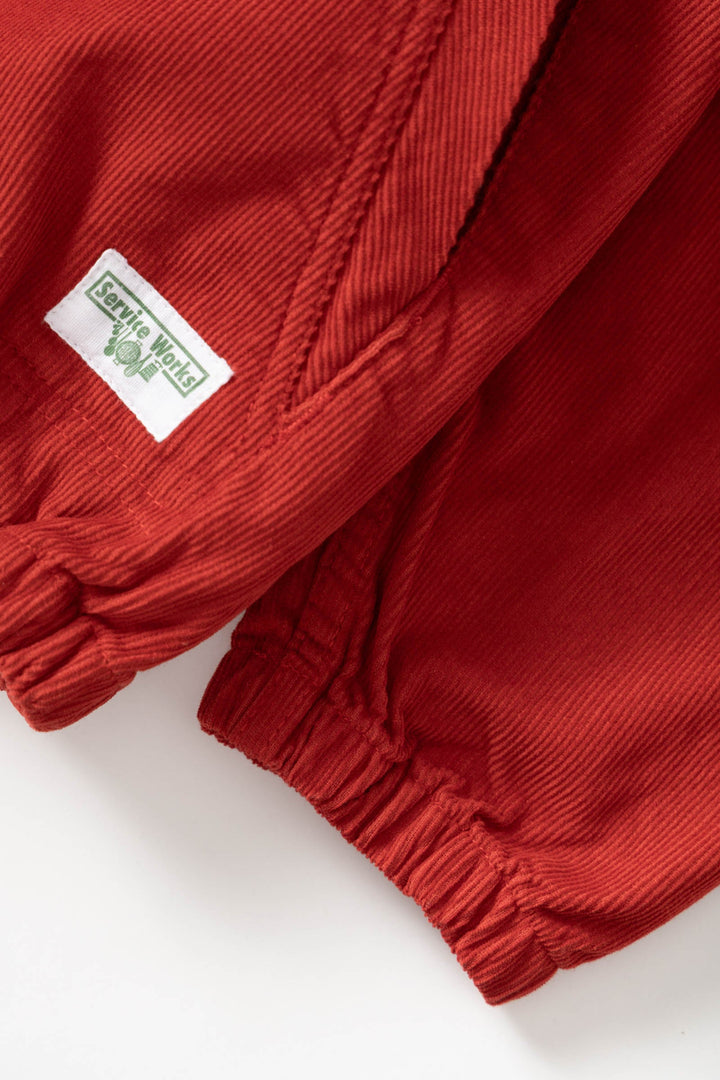 Service Works - Fine Cord Work Jacket - Red