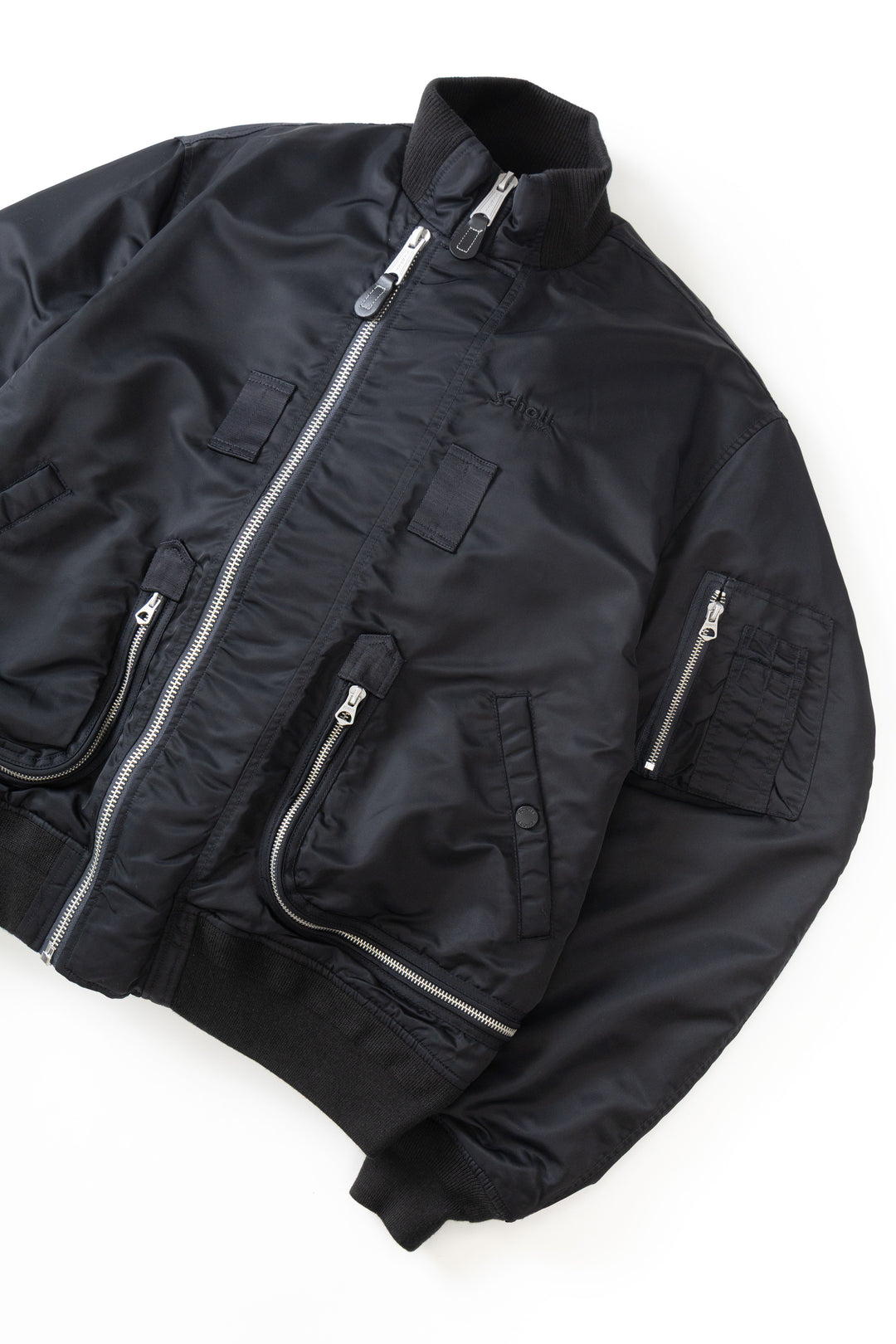 Schott N.Y.C - Tactical Bomber Jacket - Black