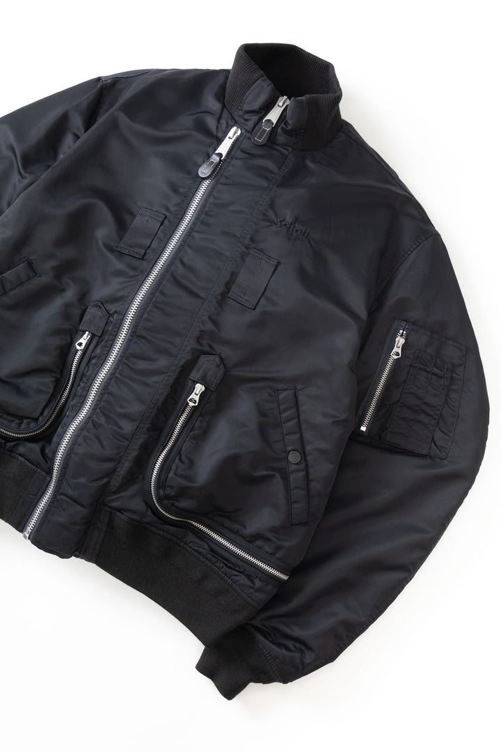 Schott N.Y.C - Tactical Bomber Jacket - Black