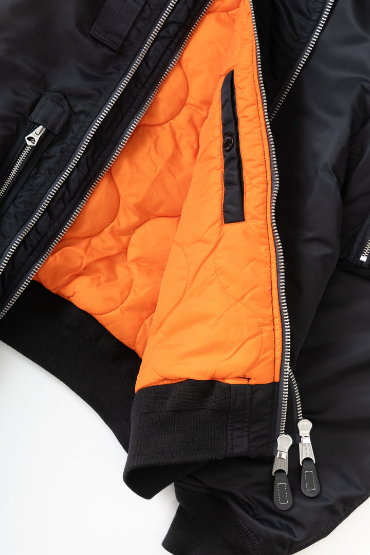 Schott N.Y.C - Tactical Bomber Jacket - Black