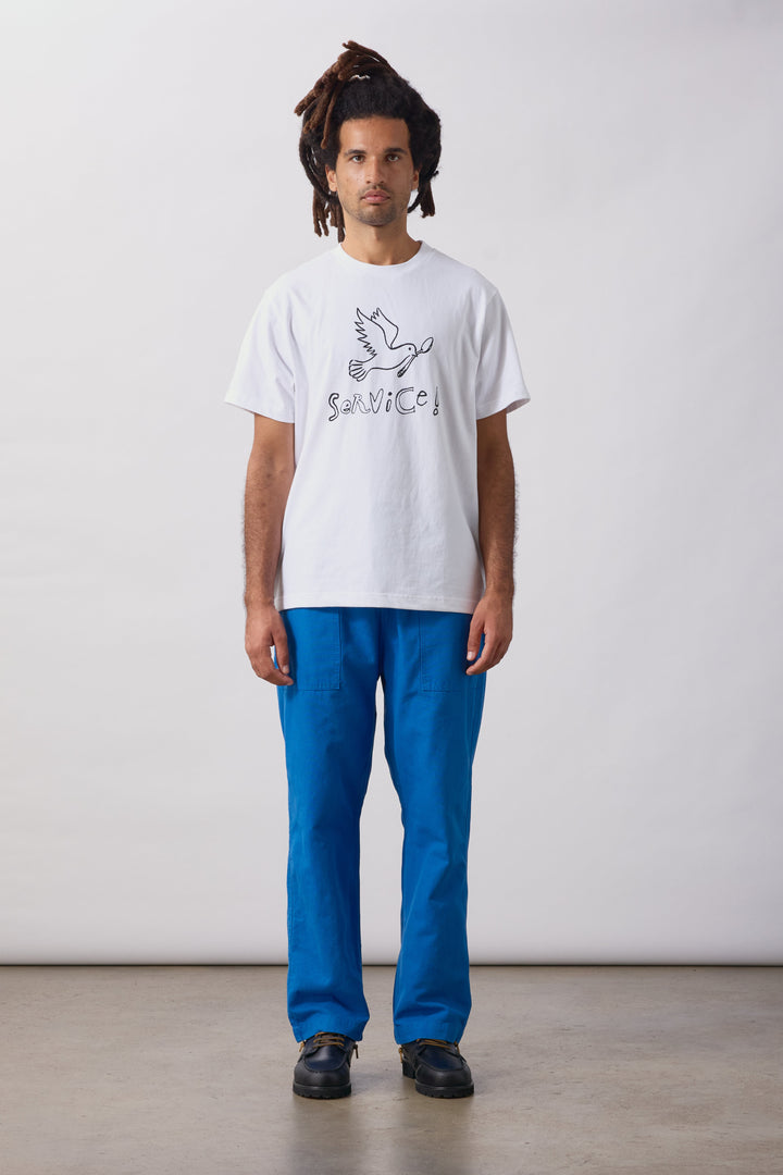 Service Works -  Dove Tee - White