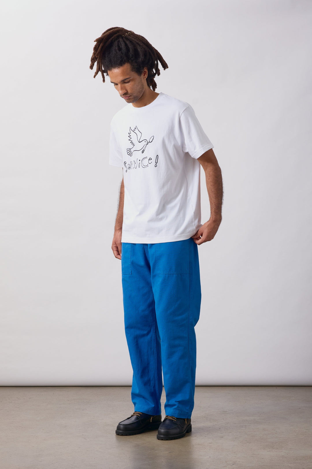 Service Works -  Dove Tee - White