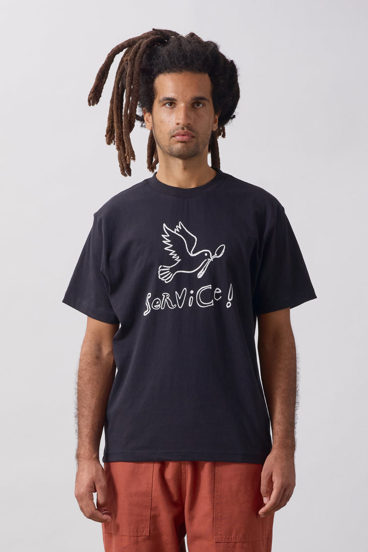 Service Works -  Dove Tee - Black