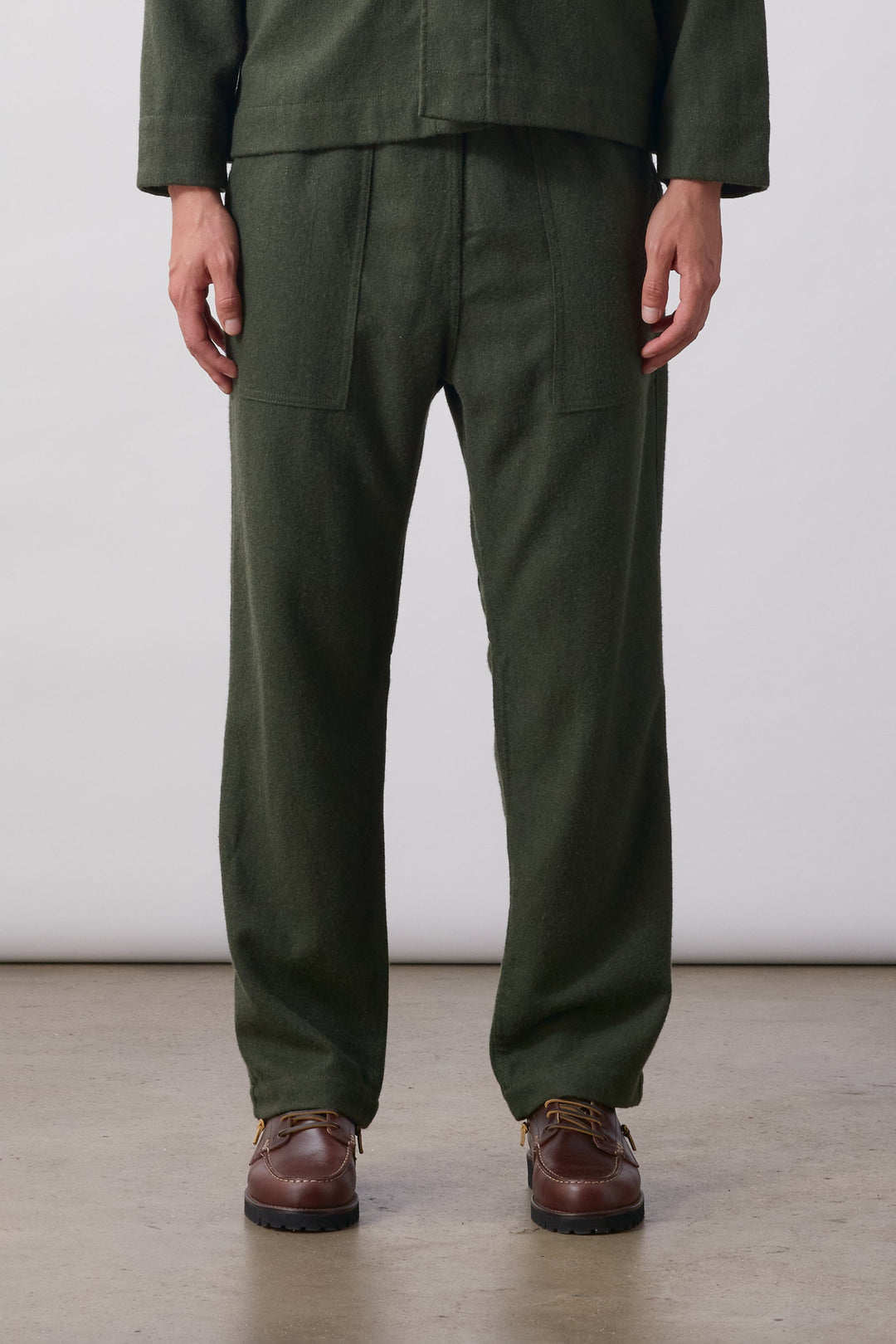 Service Works -  Flannel Chef Pants - Forest