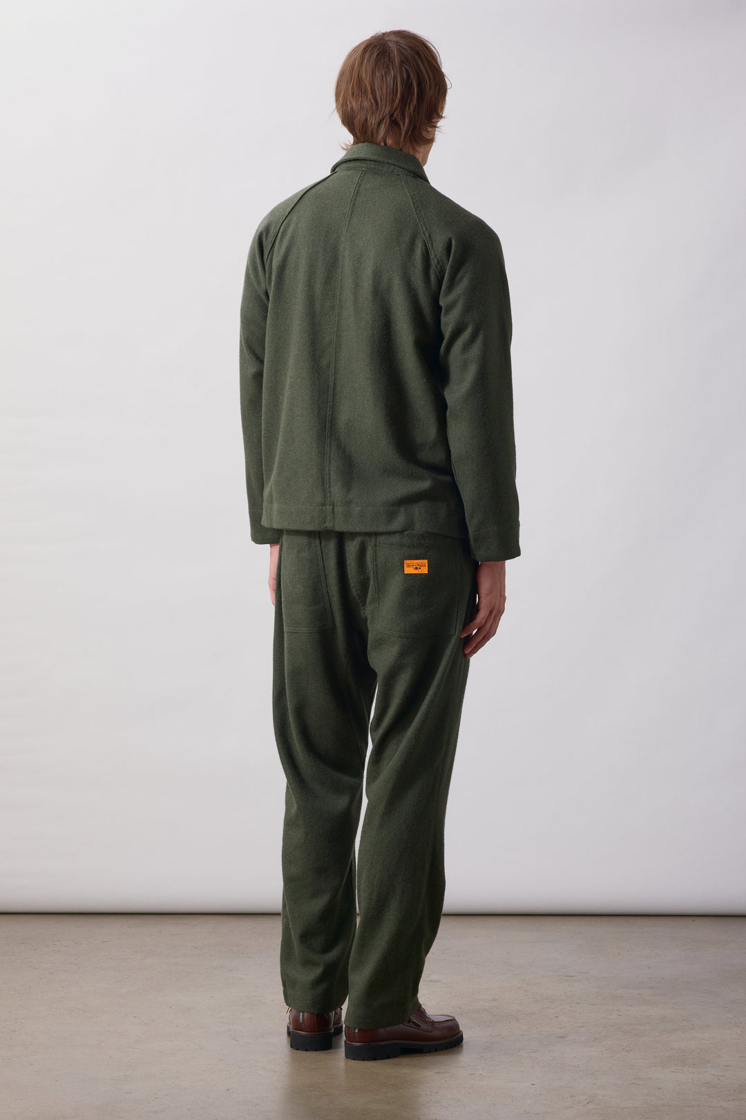Service Works -  Flannel FOH Overshirt - Forest