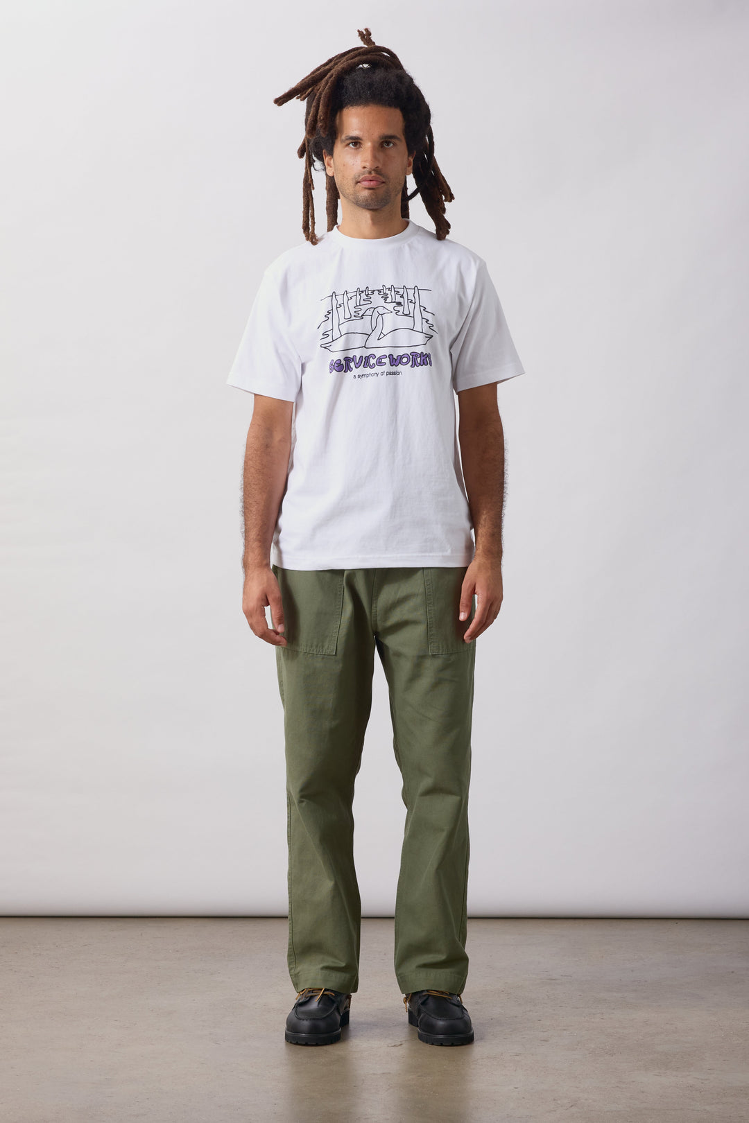 Service Works -  Symphony Tee - White