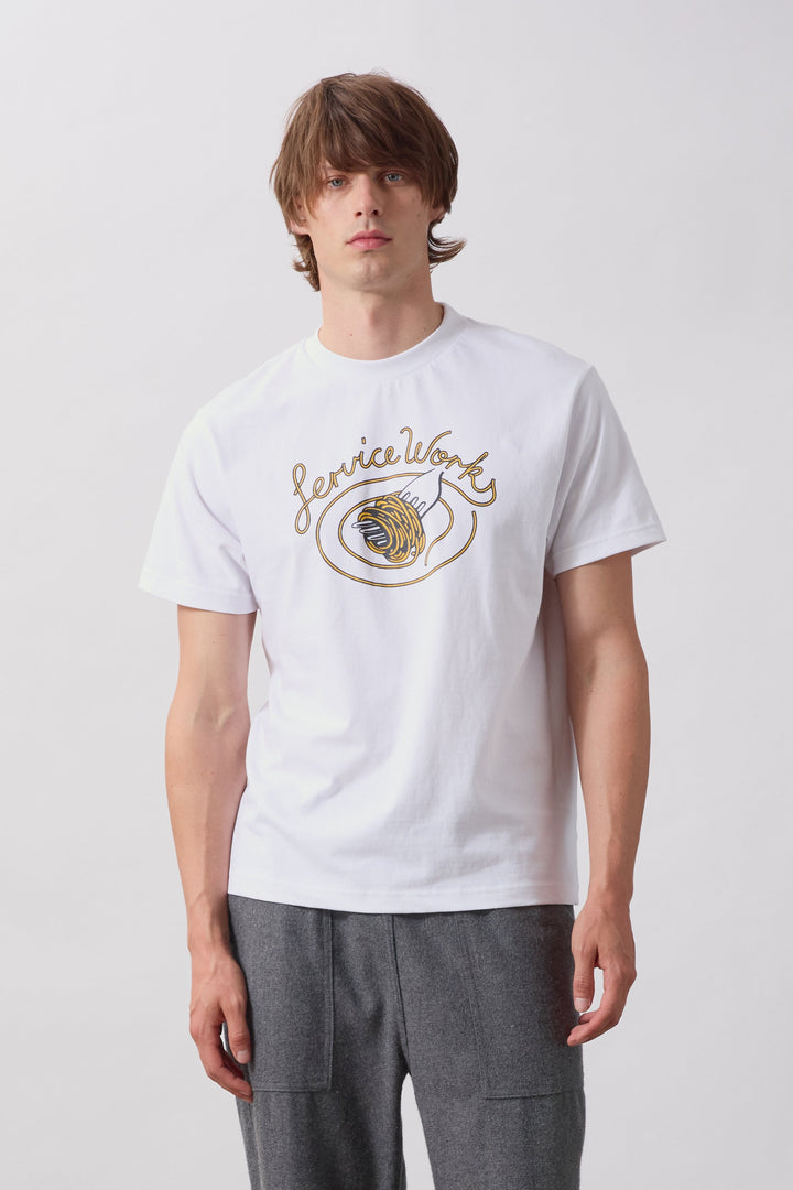 Service Works -  Spaghetti Tee - White