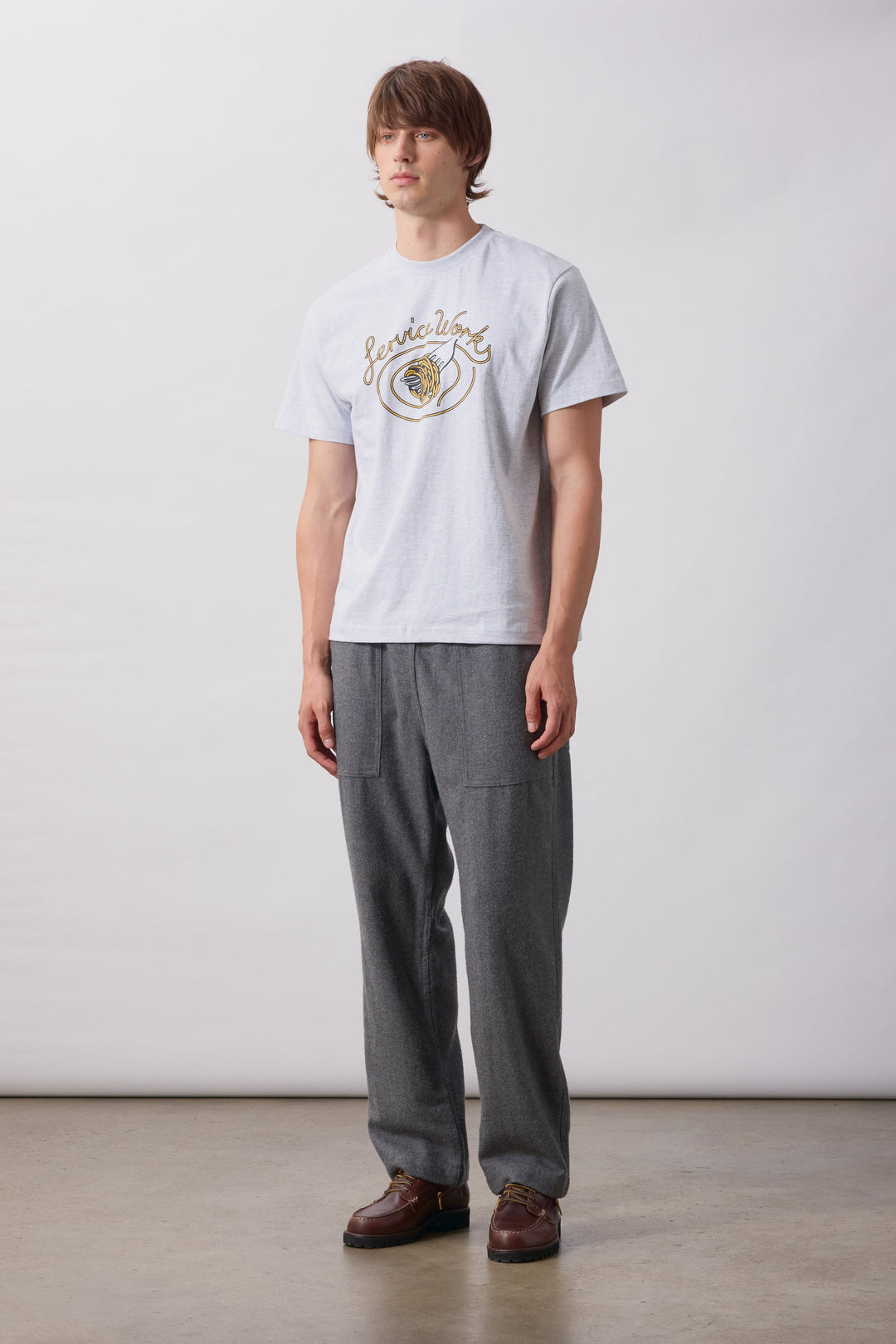 Service Works -  Spaghetti Tee - Ash