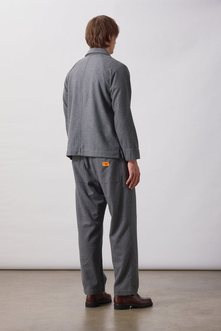 Service Works -  Flannel FOH Overshirt - Charcoal