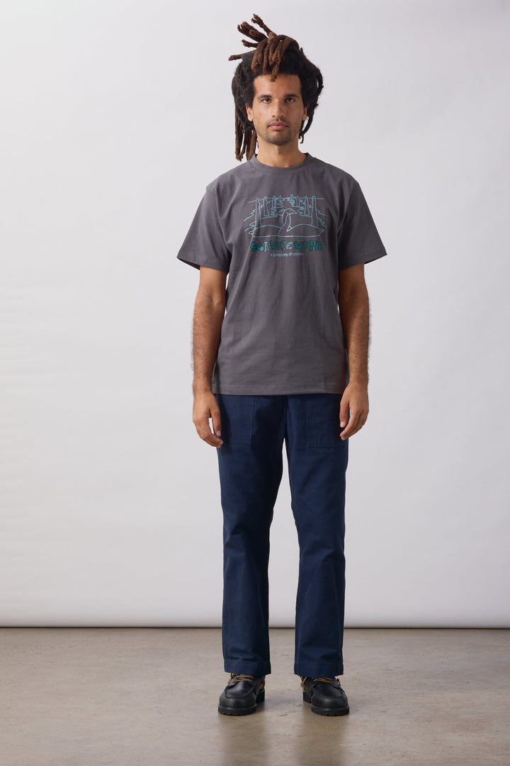 Service Works -  Symphony Tee - Charcoal
