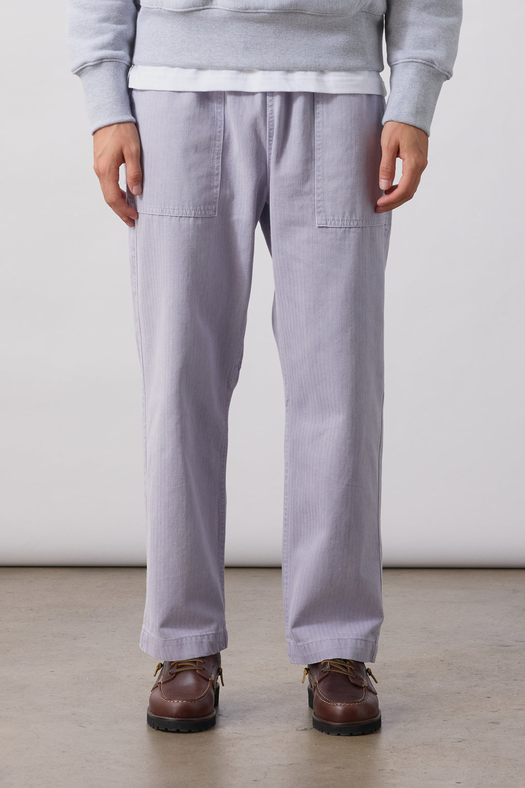 Service Works -  Pigment Herringbone Chef Pants - Lavender