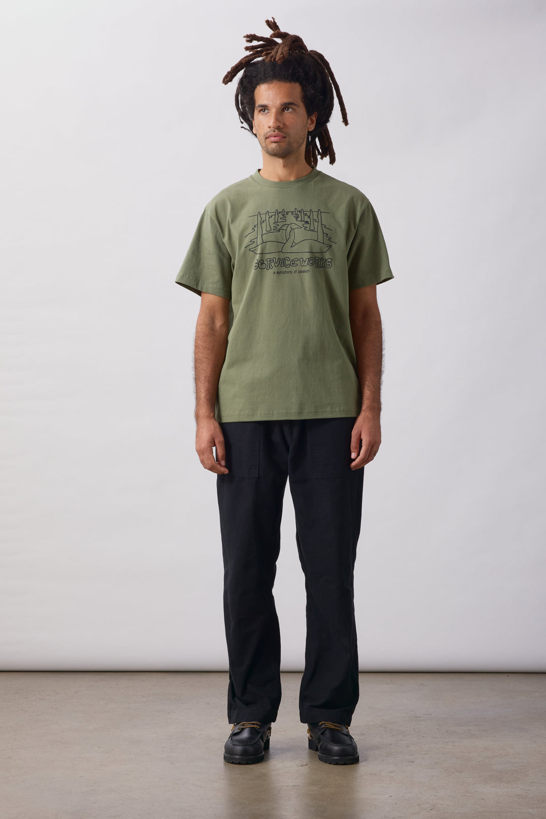 Service Works -  Symphony Tee - Olive