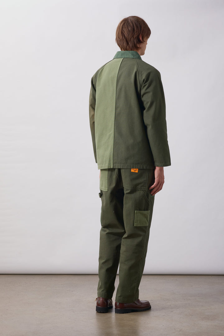 Service Works -  Patchwork Utility Chef Pants - Green