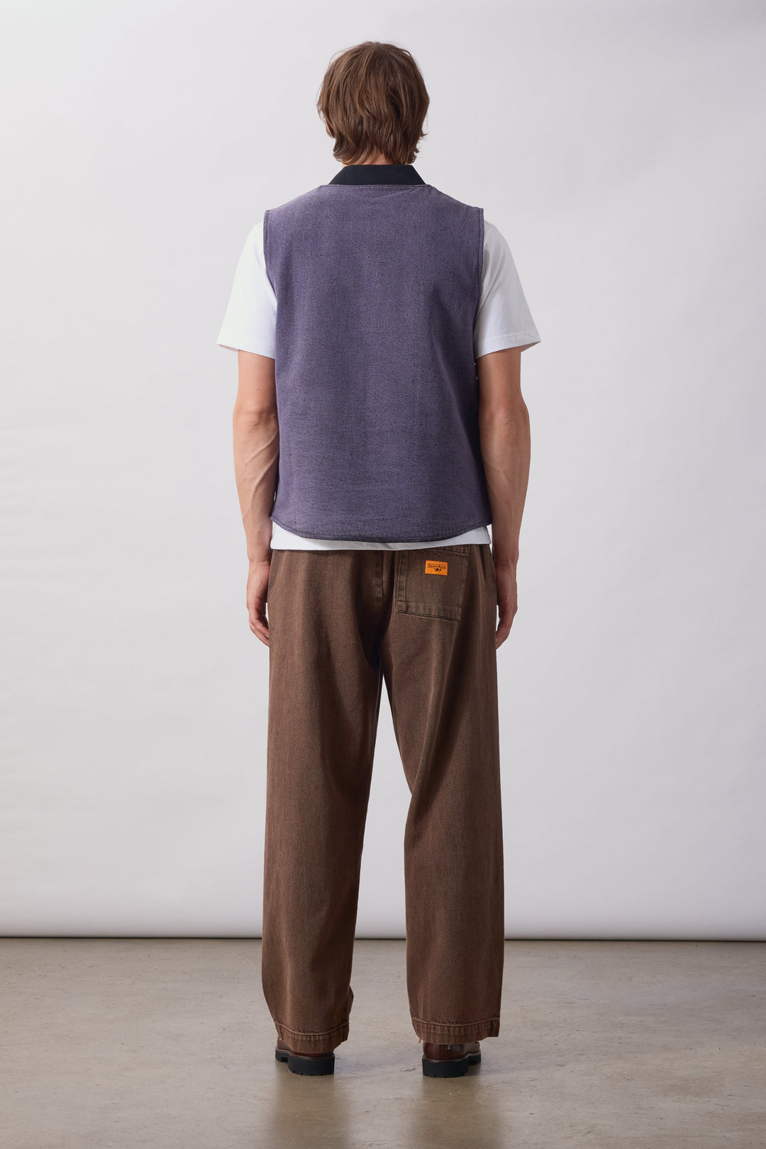 Service Works -  Over-Dyed Work Vest - Mauve