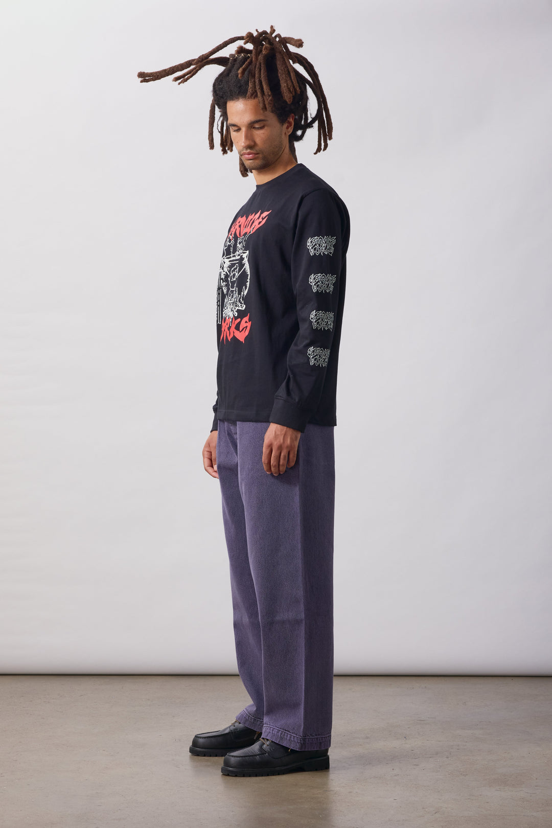 Service Works -  Boiling Point Long Sleeve Tee - Black