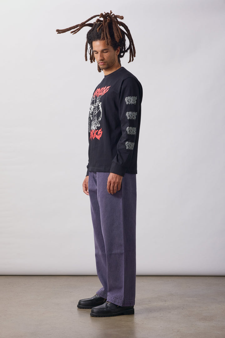 Service Works -  Boiling Point Long Sleeve Tee - Black