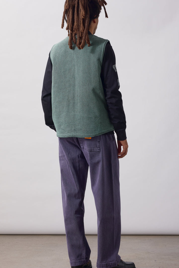 Service Works -  Over-Dyed Work Vest - Sage