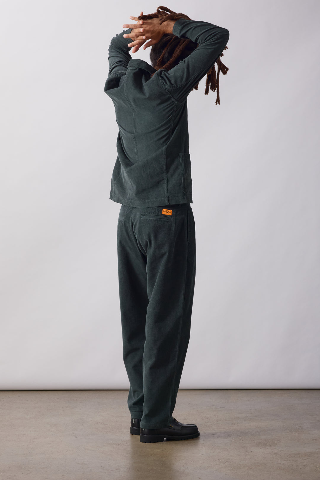 Service Works -  Fine Cord Part Timer Pant - Jewel