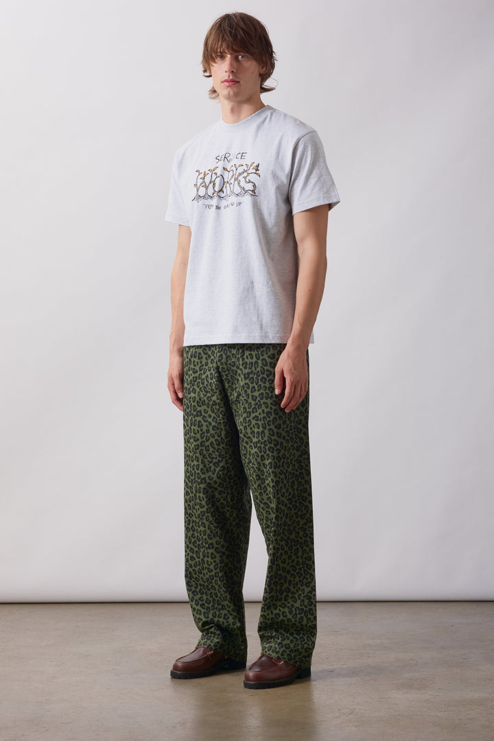 Service Works -  Ground Up Tee - Ash