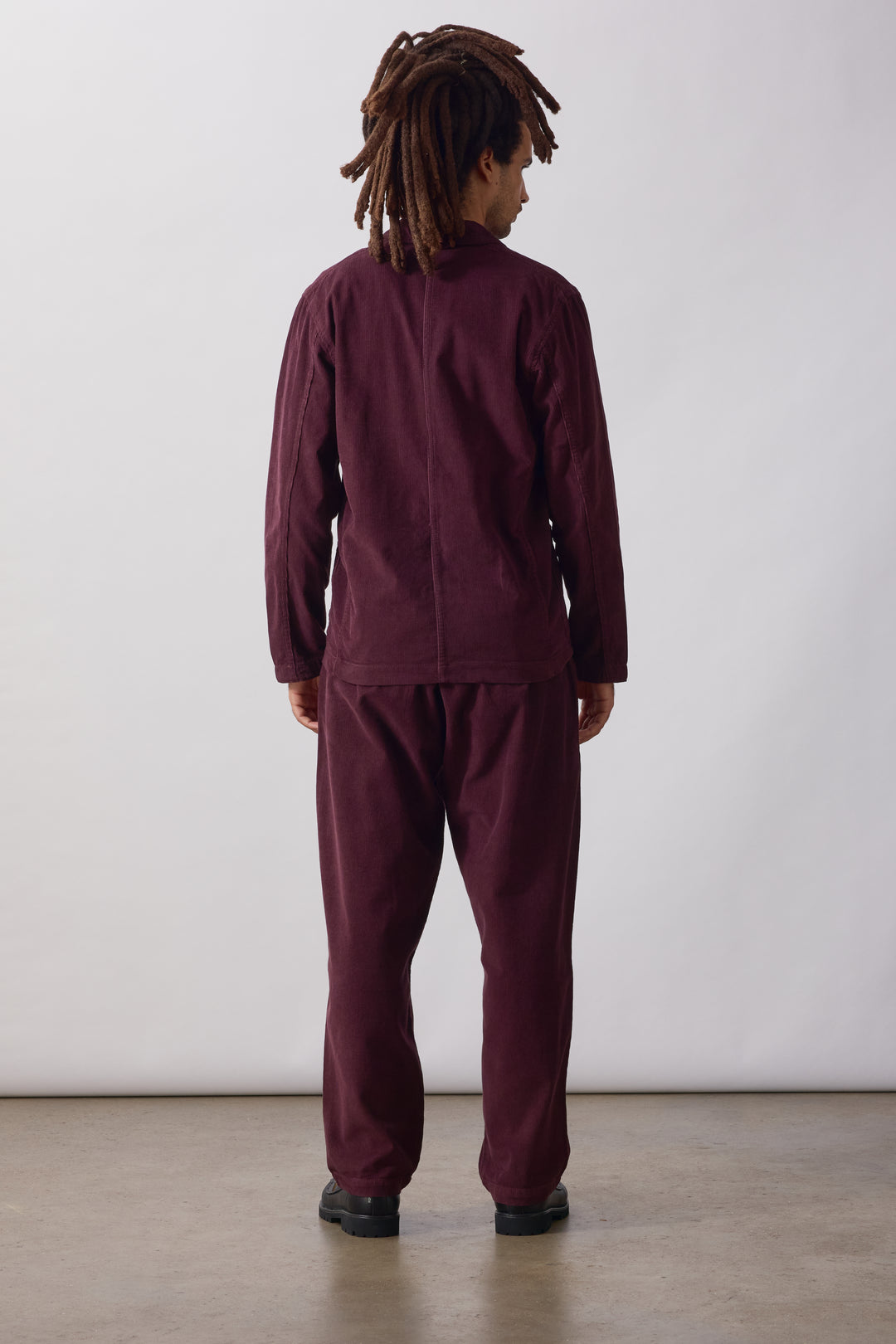 Service Works -  Fine Cord Part Timer Pant - Burgundy