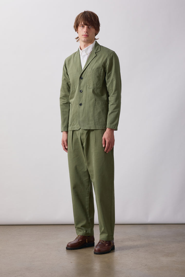 Service Works -  Twill Part Timer Pant - Olive