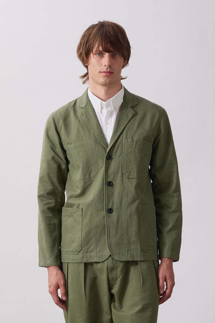 Service Works -  Twill Server Suit Jacket - Olive