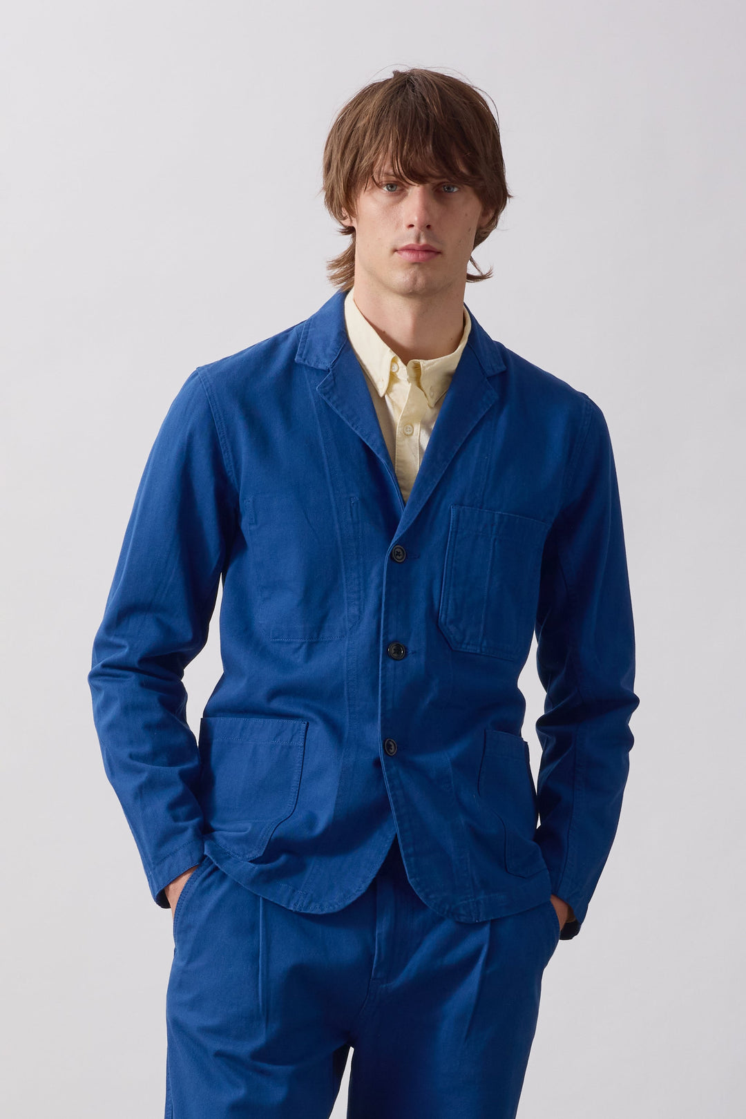 Service Works -  Twill Server Suit Jacket - Blue