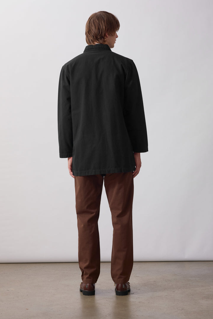 Service Works -  Canvas Long Shop Coat - Black
