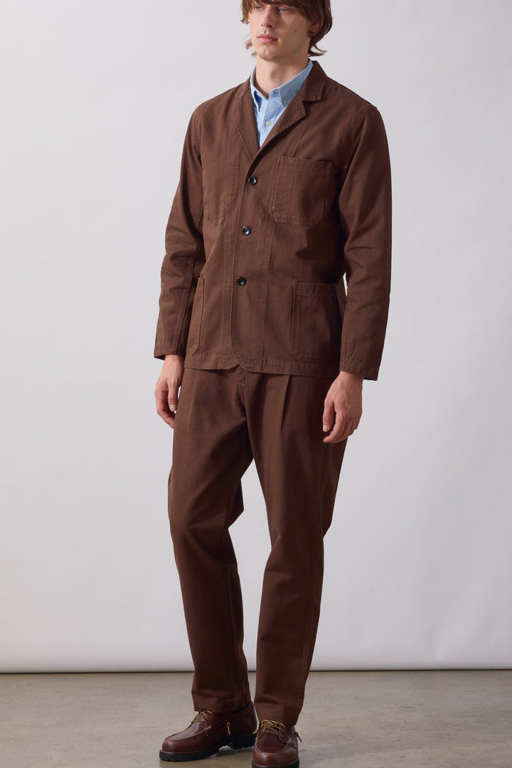 Service Works -  Twill Server Suit Jacket - Brown