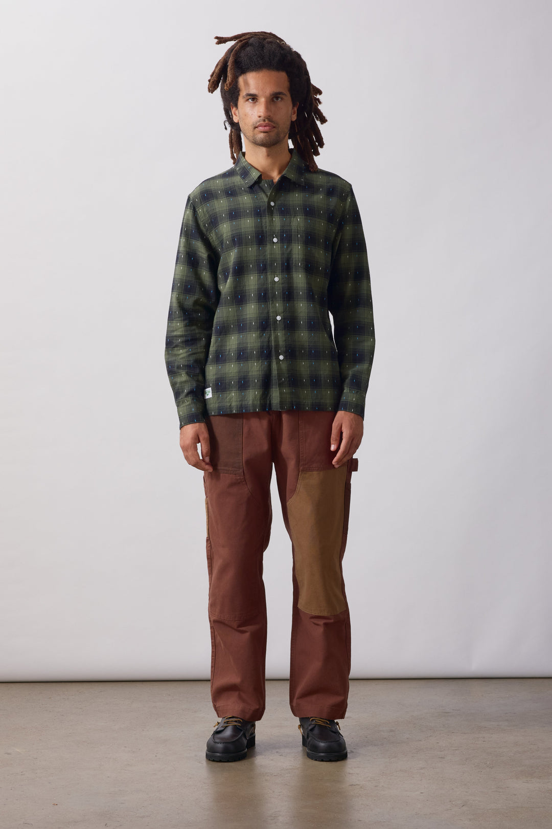 Service Works -  Drag Stitch Resort Shirt - Olive