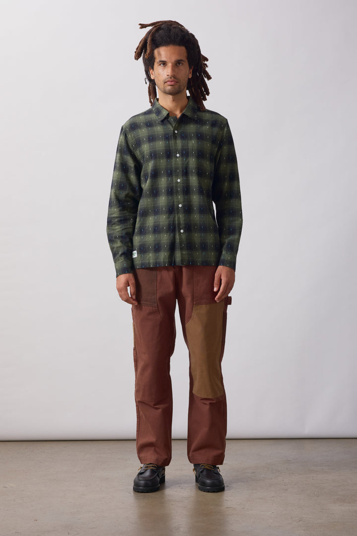 Service Works -  Drag Stitch Resort Shirt - Olive