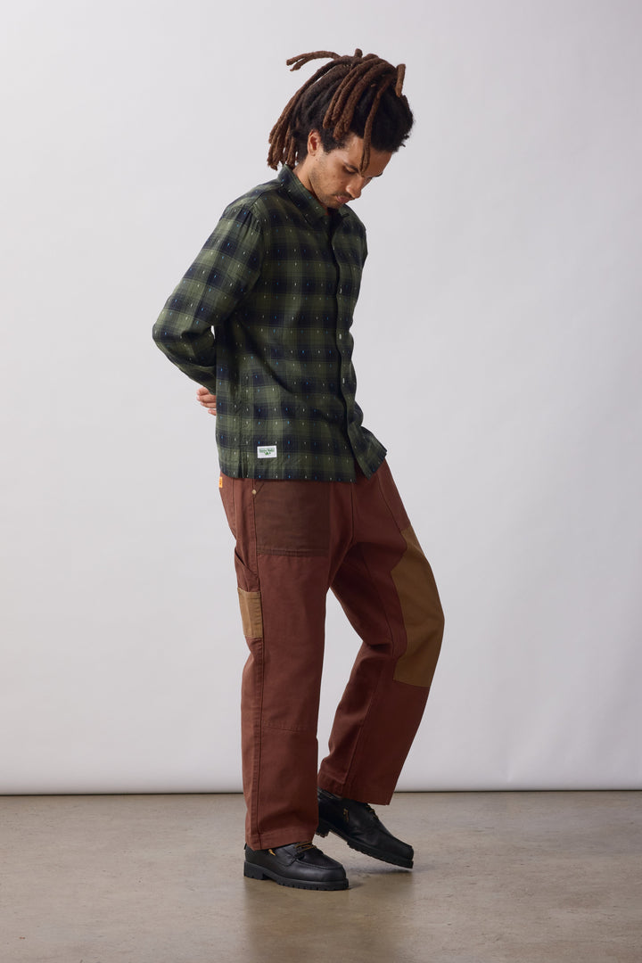 Service Works -  Drag Stitch Resort Shirt - Olive