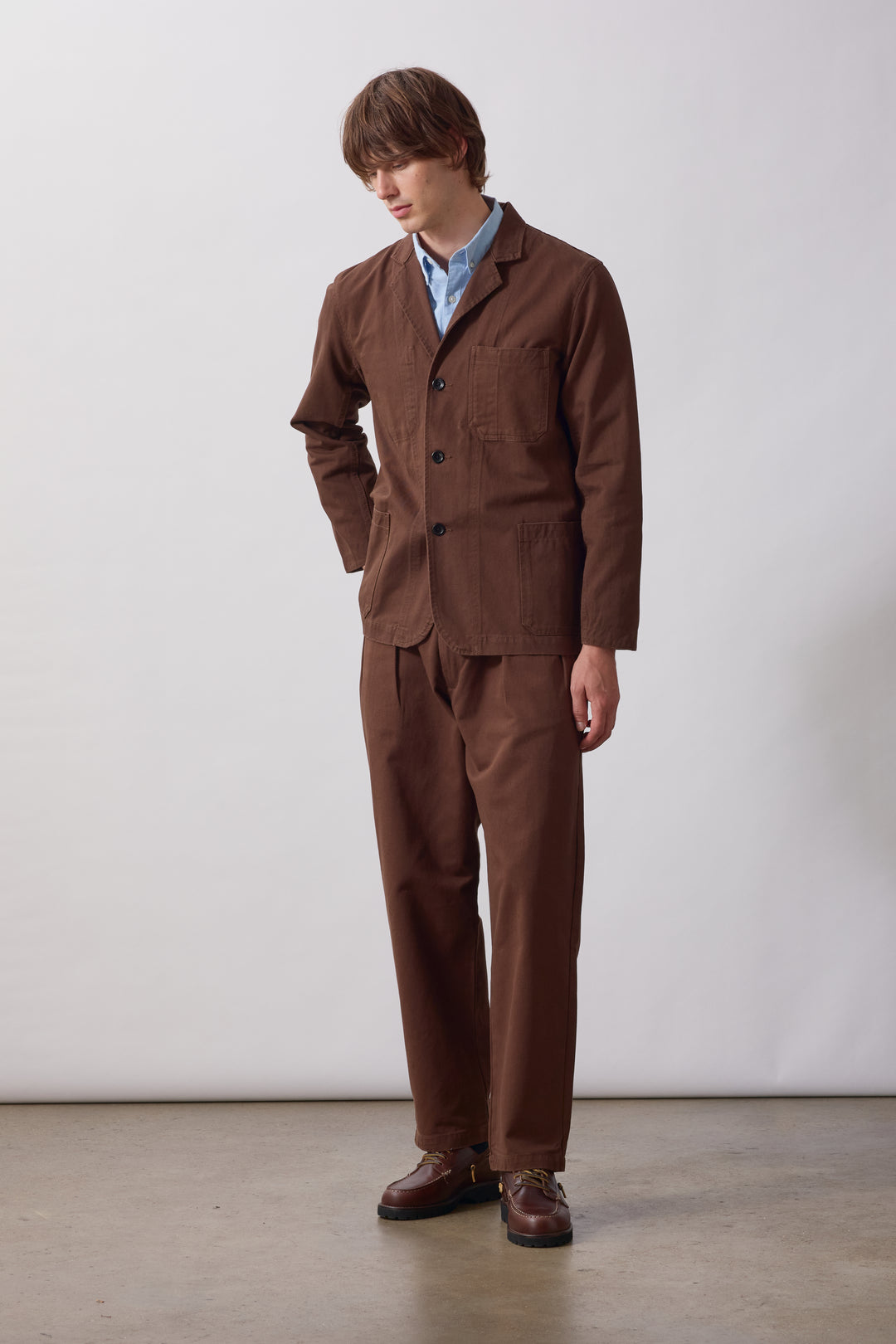 Service Works -  Twill Part Timer Pant - Brown
