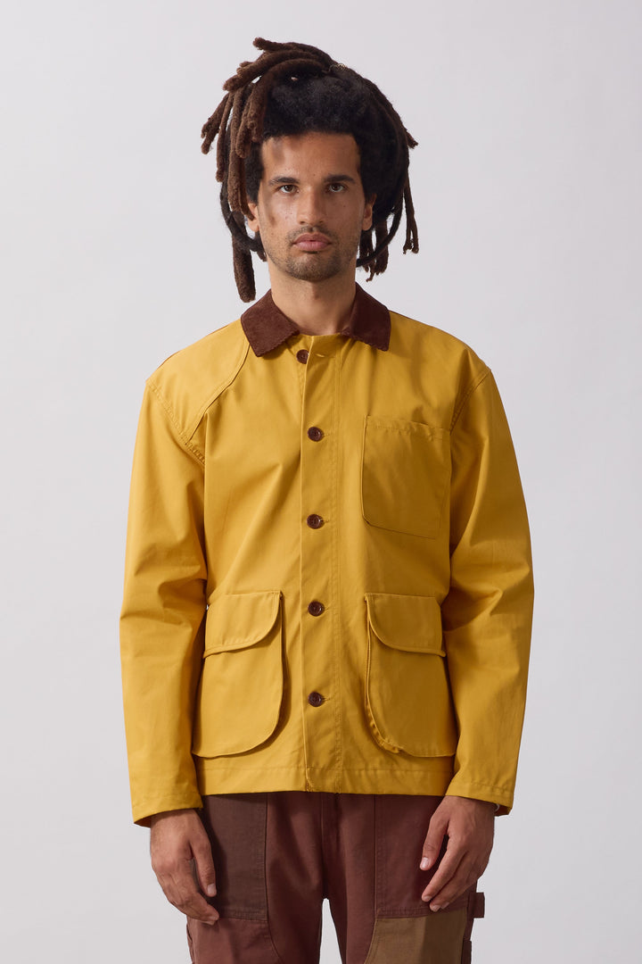 Service Works -  Waxed Barn Coat - Ochre