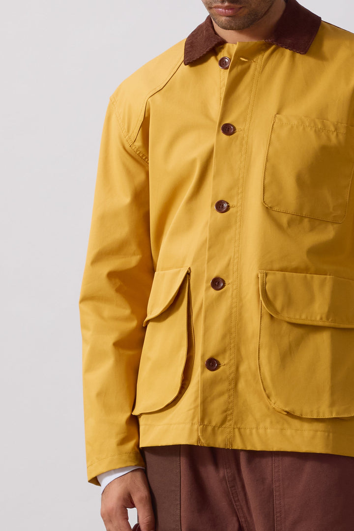 Service Works -  Waxed Barn Coat - Ochre