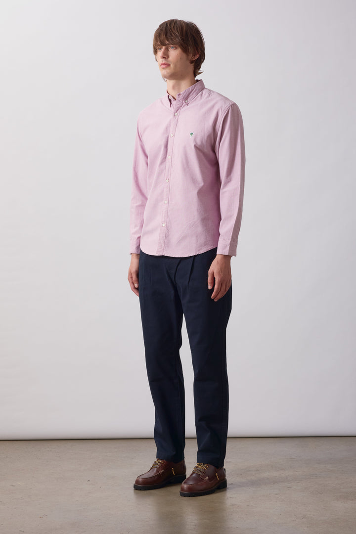 Service Works -  Artichoke Oxford Shirt - Red