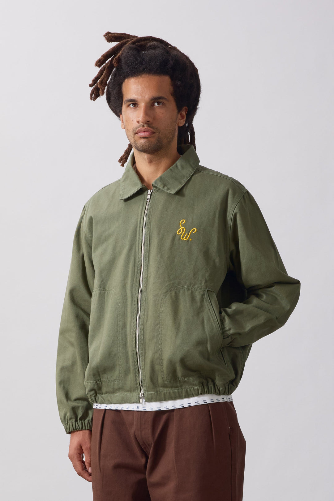 Service Works -  Dove Work Jacket - Olive