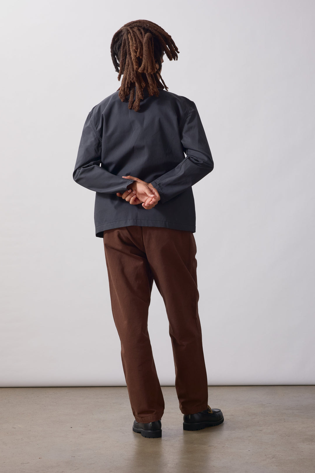 Service Works -  Waxed Barn Coat - Black