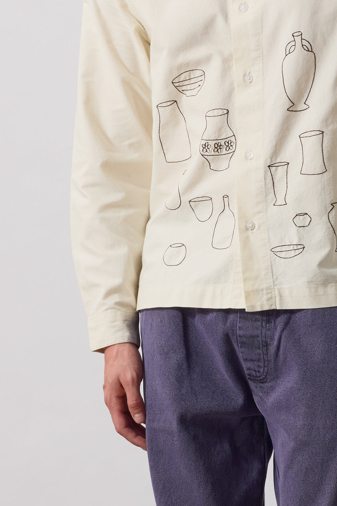 Service Works -  Ceramic Resort Shirt - Off White