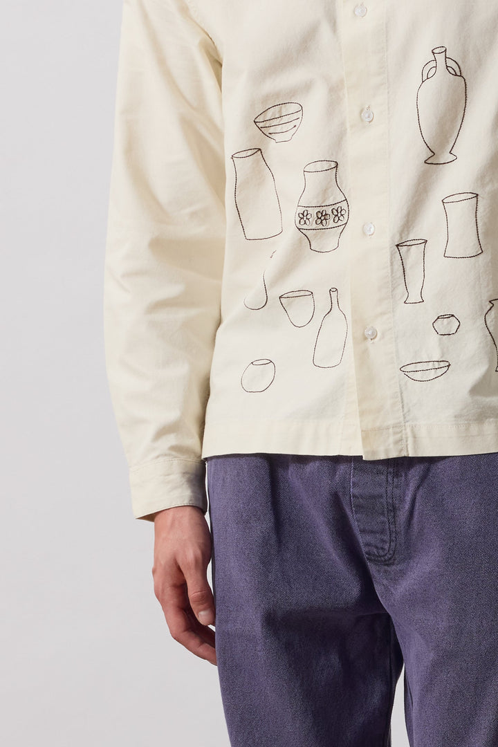 Service Works -  Ceramic Resort Shirt - Off White