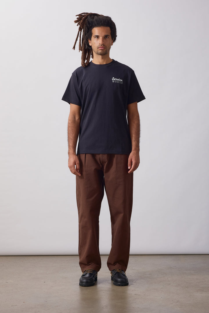 Service Works -  Eating Adventures Tee - Black