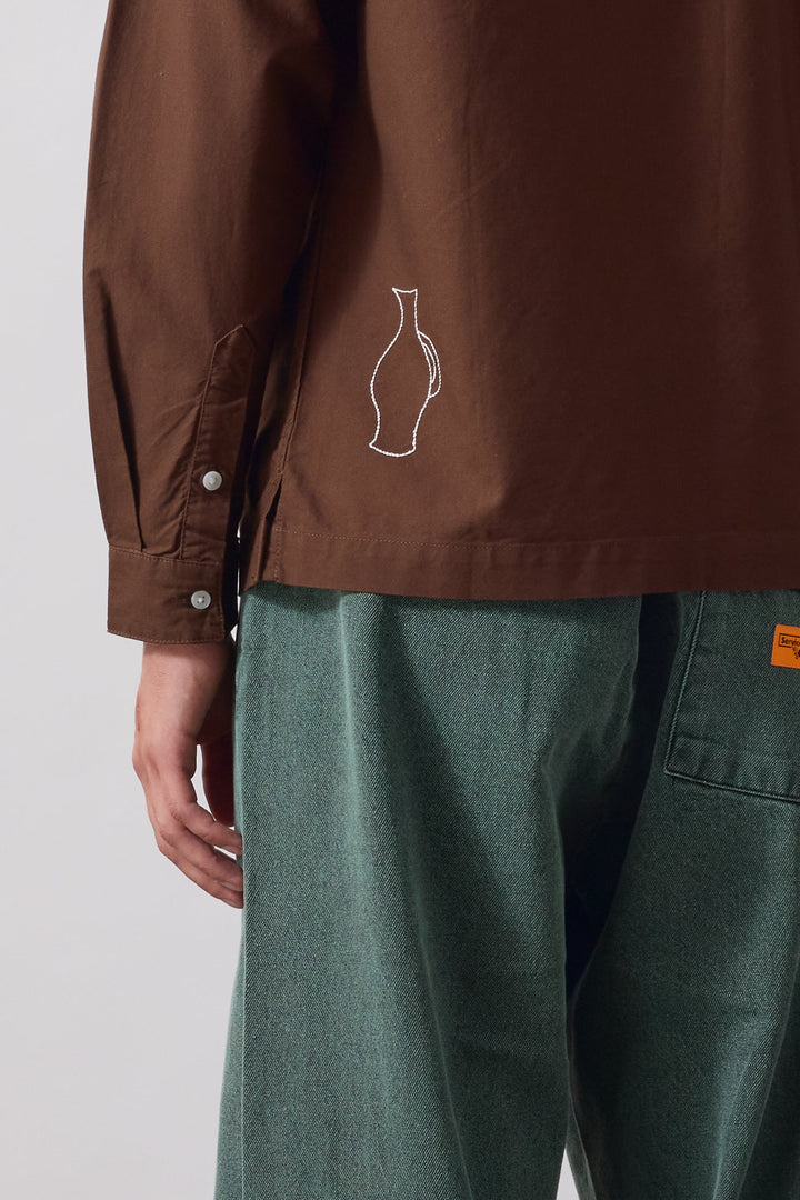 Service Works -  Ceramic Resort Shirt - Brown