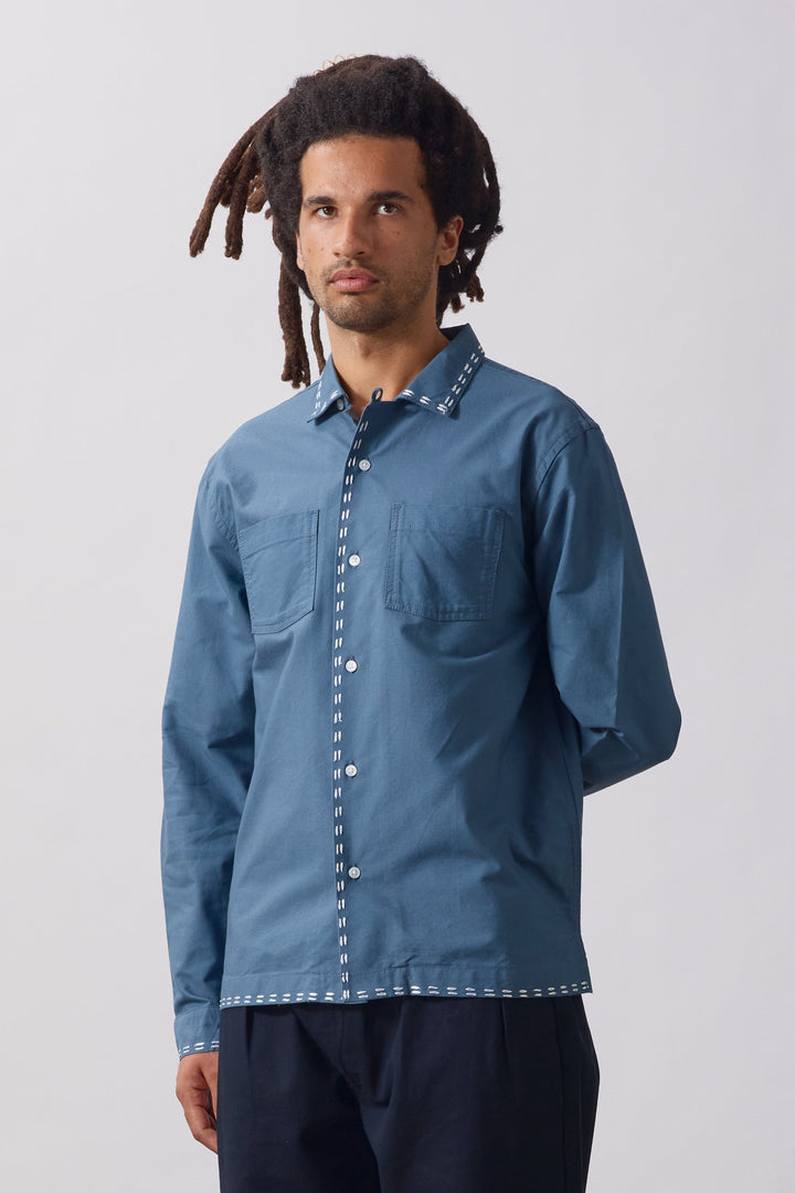 Service Works -  Trace Resort Shirt - Slate