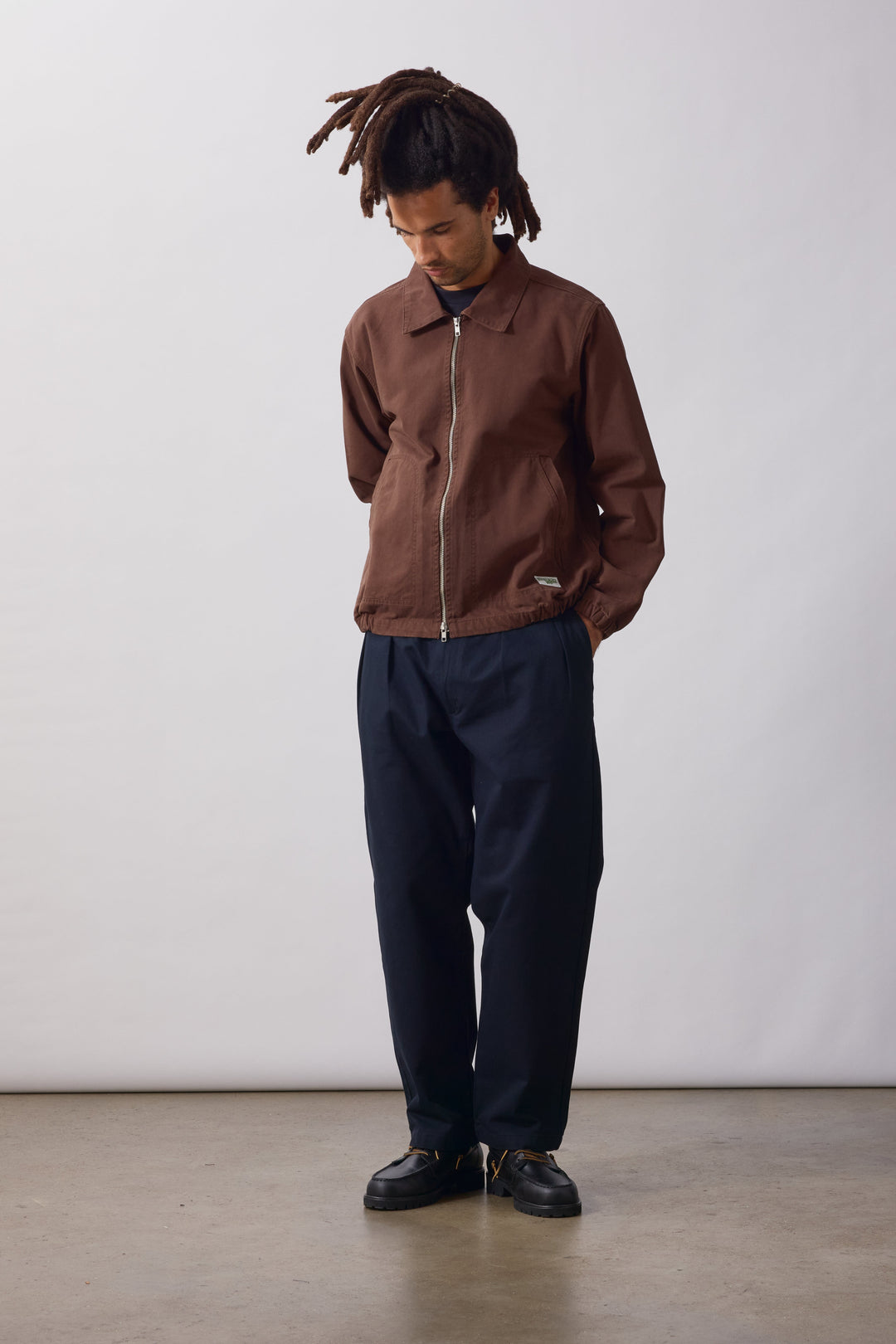 Service Works -  Twill Work Jacket - Brown