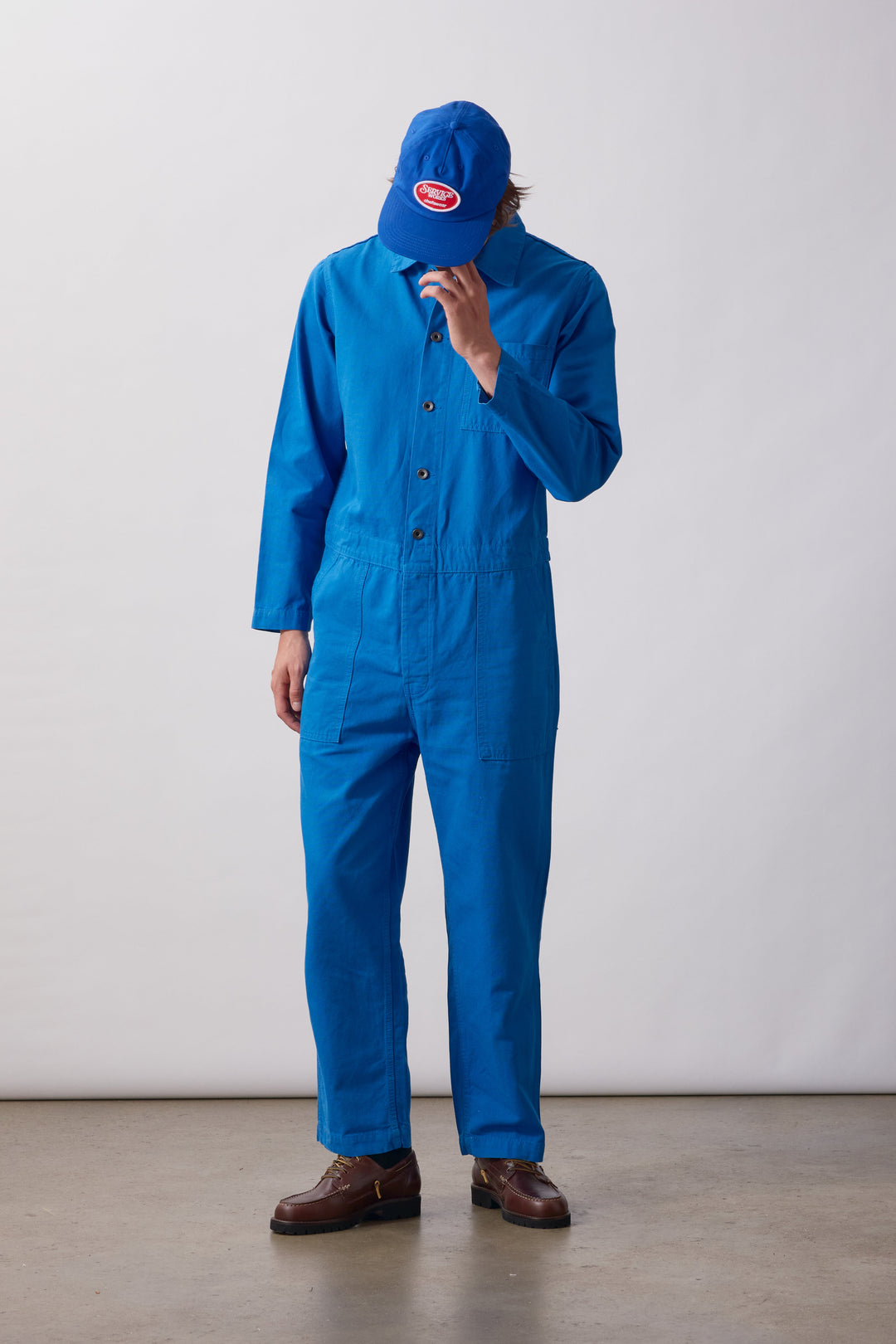 Service Works -  Canvas Overalls - Cobalt